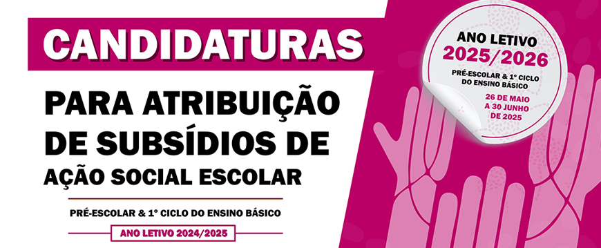 candidaturas subs acao escolar