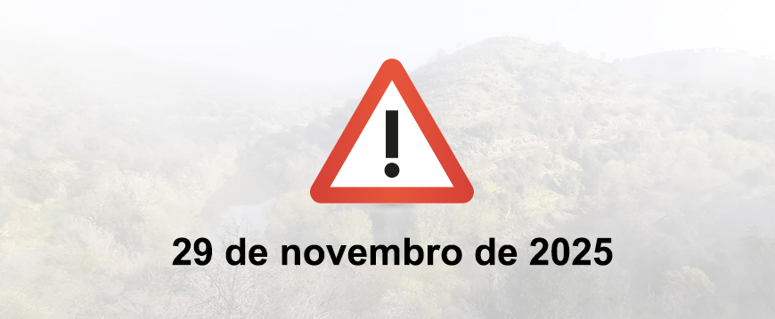 aviso caminhada