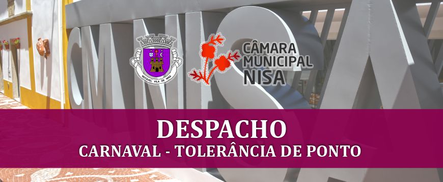 Tolerância de Ponto - Carnaval 2026 despacho