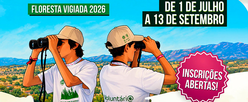 Voluntariado Jovem para a Natureza e Florestas - Floresta Vigiada 2026! floresta vigiadap