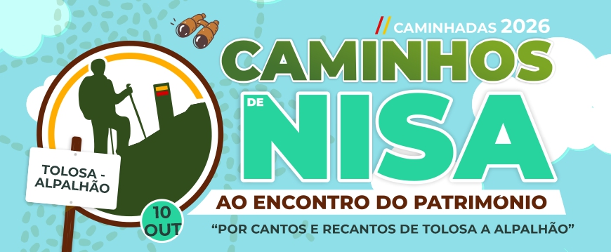 Caminhos de Nisa ao Encontro do Património – Tolosa e Alpalhão not cnep etapa